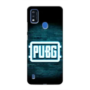 Чеjхол PUBG для ЗТЕ Блейд A51 (AlphaPrint) (Лого PUBG)