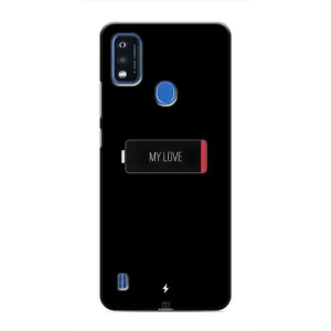 Чехлы для любимой на ЗТЕ Блейд A51 (VPrint) (Love battery)
