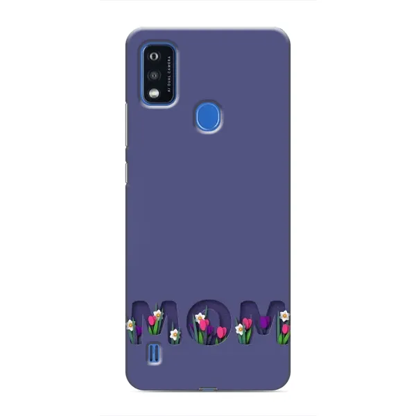 Чохол з принтом «Мама в квітах» для ZTE Blade A51