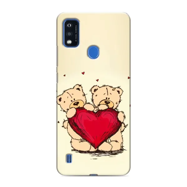Чохол з принтом «Медвежата» для ZTE Blade A51