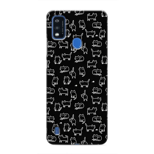 Чехол с принтом «Меленькие котики» для ZTE Blade A51