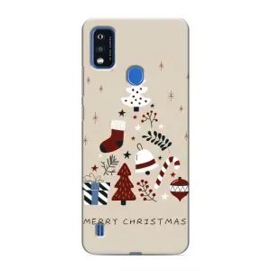 Різдвяні Чохли для ZTE Blade A51 (VPrint) (Merry Christmas)