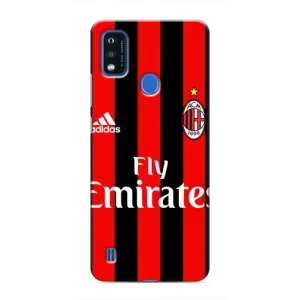 Чохли для ZTE Blade A51 (VPrint) - Футбольні клуби (Milan)