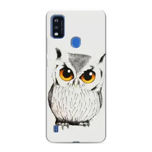 Чохол з пташками на ZTE Blade A51 (VPrint) (Мила Сова)