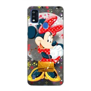 Чохол Disney Mouse ZTE Blade A51 (PREMIUMPrint) (Minni з бантіком)