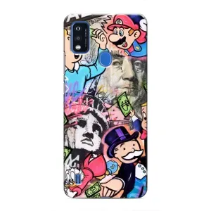 Чохли з крутими принтами для ZTE Blade A51 - (PREMIUMPrint) (Monopoly man)