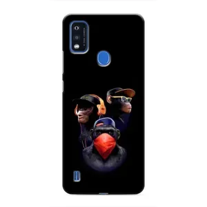 Чохол з Мавпами ZTE Blade A51 - (AlphaPrint) (Три мавпи)