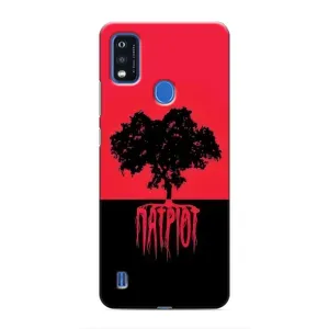 Украинские Чехлы для ZTE Blade A51 с картинкой УПА (AlphaPrint) (Патріот)