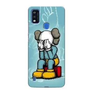 Чохли для ZTE Blade A51 - Bearbrick Louis Vuitton (PREMIUMPrint) (Плач Bearbrick)