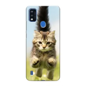 Чохли з Котиками для ZTE Blade A51 (VPrint) (Прижок кота)