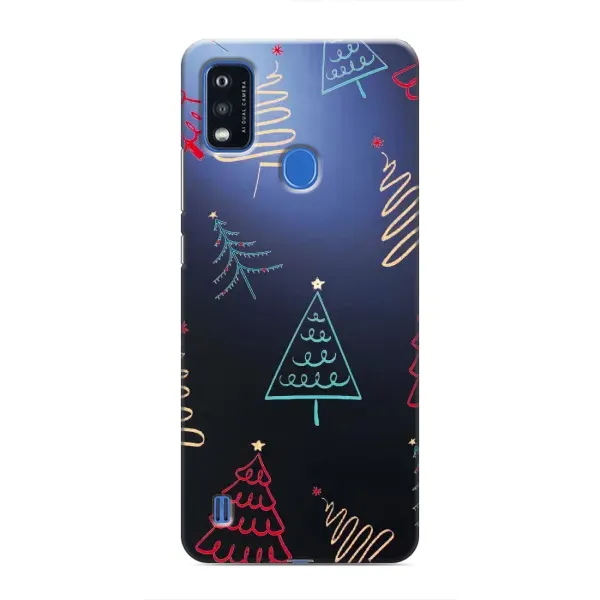 Чехол с принтом «Рождественские елки» для ZTE Blade A51