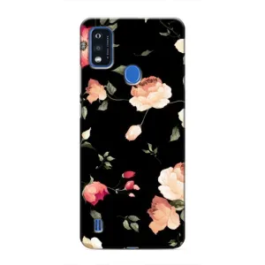 Чохли з квітами для ZTE Blade A51 (VPrint) (Трояндочки)