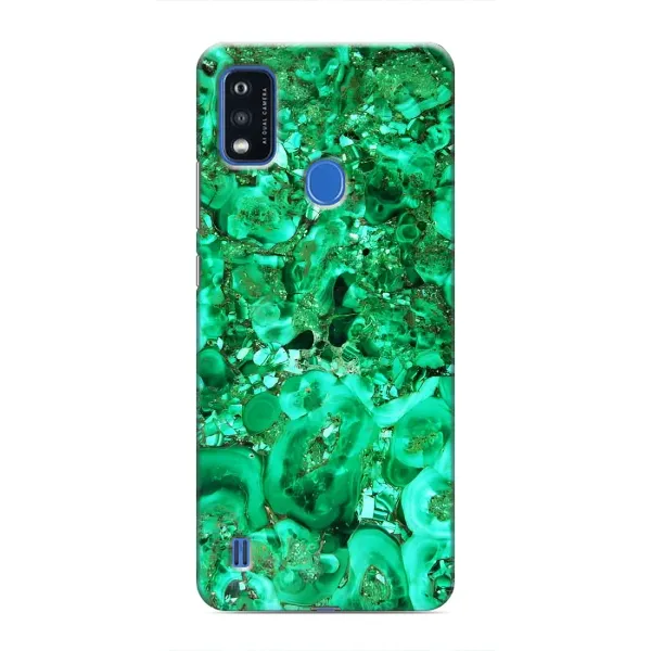 Чехол с принтом «Салатный Мрамор» для ZTE Blade A51