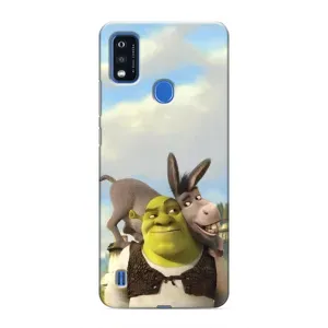 Чехол с принтом «Шрек и Осел» для ZTE Blade A51