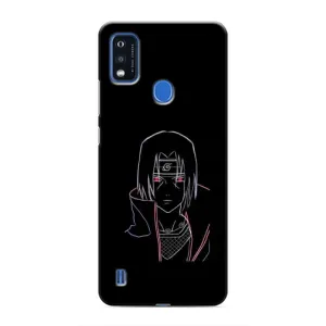 Чохли на тему: Ітачи Учіха для ZTE Blade A51 (AlphaPrint) (силует Ітачі)