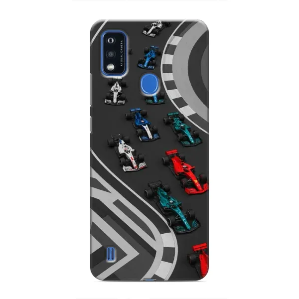 Чехол с принтом «Трасса Ф1» для ZTE Blade A51
