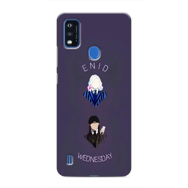 Чехол с принтом «Уэнздей и подруга» для ZTE Blade A51 Чехол с принтом «Уэнздей и подруга» для ZTE Blade A51
