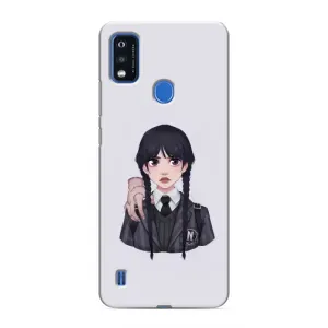 Чохли Венсдей на ZTE Blade A51 Уенсдей (AlphaPrint) (Венздей і Річ)