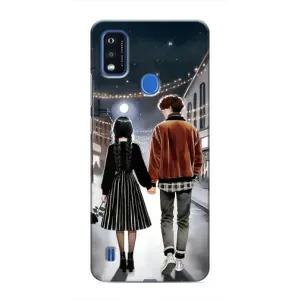 Чохол з принтом «Венздей та Тайлер» для ZTE Blade A51