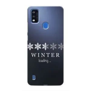 Зимні Чохли для ЗТЕ Блейд A51 - прозорий фон (Winter loading)