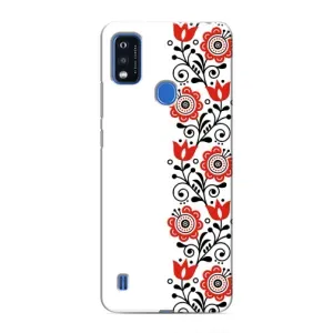 Чохол для Патріота України ZTE Blade A51 - (AlphaPrint) (Яскрава вишиванка)