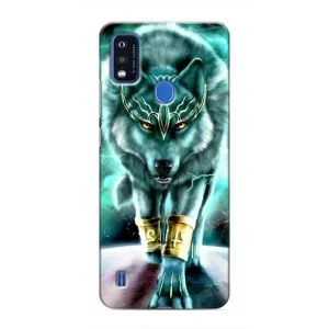 Захисні чохли для ЗТЕ Блейд A51 (AlphaPrint) (ХІТ продаж) ВОВК (Яскравий вовк)