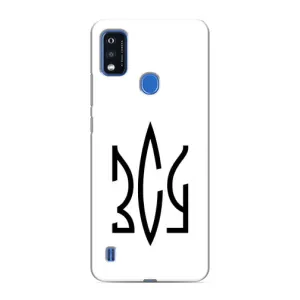 Чохли для ZTE Blade A51 Укр. Символіка (AlphaPrint) (ЗСУ герб)