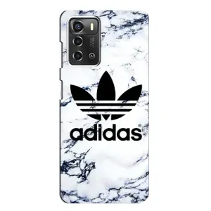 Чохли Адидас для ZTE Blade A52 (AlphaPrint) (Адідас на мраморі)