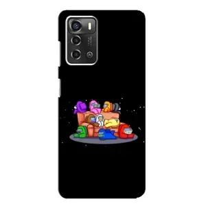 Чохли Амонг Ас для ZTE Blade A52 (AlphaPrint) (Амонг-ас)