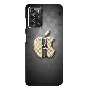 Чохли  GUCCI для ZTE Blade A52 (AlphaPrint) (Apple gucci)