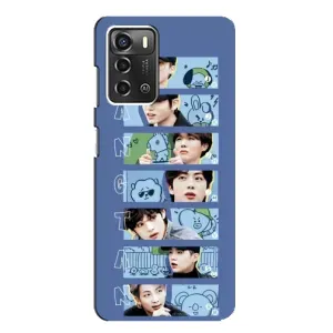 Чохли BTS для ZTE Blade A52 (AlphaPrint) (Bangtan)