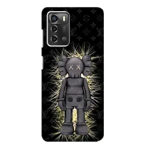 Чехлы для ZTE Blade A52 - Bearbrick Louis Vuitton (PREMIUMPrint) (Bearbrick LV)