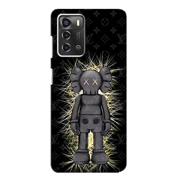 Чехол с принтом «Bearbrick LV» для ZTE Blade A52