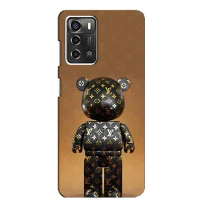 Чехлы для ZTE Blade A52 - Bearbrick Louis Vuitton (PREMIUMPrint) (Bearbrick)
