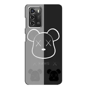 Чехлы для ZTE Blade A52 - Bearbrick Louis Vuitton (PREMIUMPrint) (БеарБрик глаза)