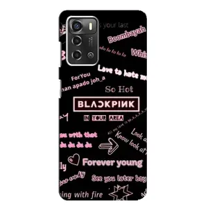 Чехол с музыкальной группой для ZTE Blade A52 (BLACKPINK)