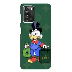 Чехлы для ZTE Blade A52 - Скрудж МакДак Louis Vuitton (PREMIUMPrint) (Богатая Утка)