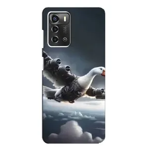 Чохол з мемом Тралалело тралала на ZTE Blade A52 (Бомбардіні гусіні)