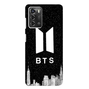Чохли BTS для ZTE Blade A52 (AlphaPrint) (БТС Лого)
