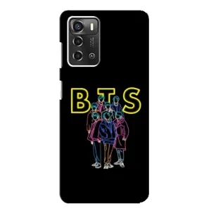 Чохли BTS для ZTE Blade A52 (AlphaPrint) (BTS стайл)