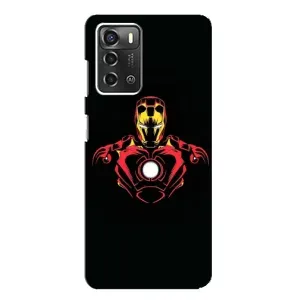 Чохли з героями Марвел ZTE Blade A52 (VPrint) (Залізна людина)