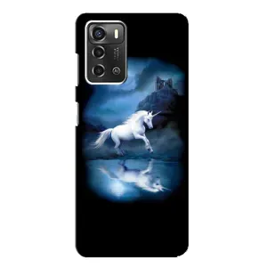 Чохол для ZTE Blade A52 - (Єдинорожки - Новинки) (AlphaPrint) (Єдиноріг)