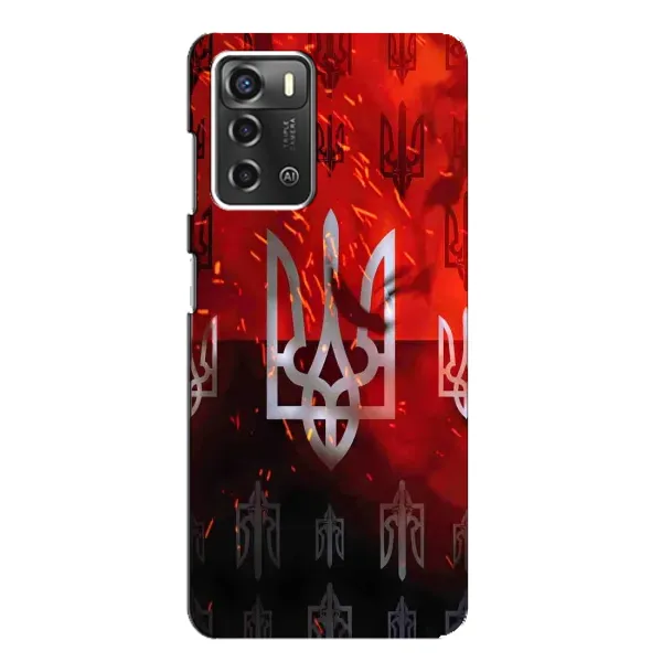 Чохол з принтом «ГЕРБ УПА» для ZTE Blade A52