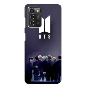 Чохли BTS для ZTE Blade A52 (AlphaPrint) (Група BTS)