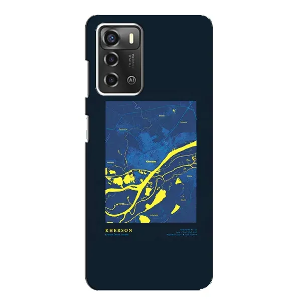 Чехол с принтом «Херсон» для ZTE Blade A52