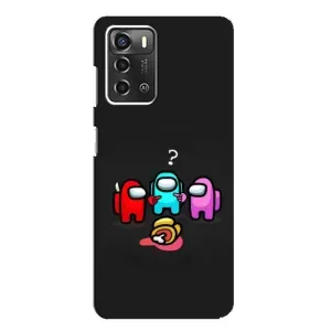 Чехол Амонг Ас для ZTE Blade A52 (AlphaPrint)