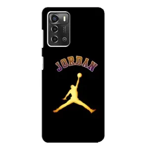 Чохли для ZTE Blade A52 - з картинкою JORDAN (AlphaPrint) (Jordan Gold)