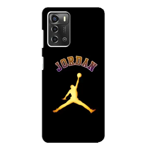 Чехол с принтом «Jordan Gold» для ZTE Blade A52 Чехол с принтом «Jordan Gold» для ZTE Blade A52