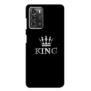 Чохол з Короною ZTE Blade A52 - (AlphaPrint) (KING)