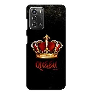 Чохол з Короною ZTE Blade A52 - (AlphaPrint) (Корона короля)
